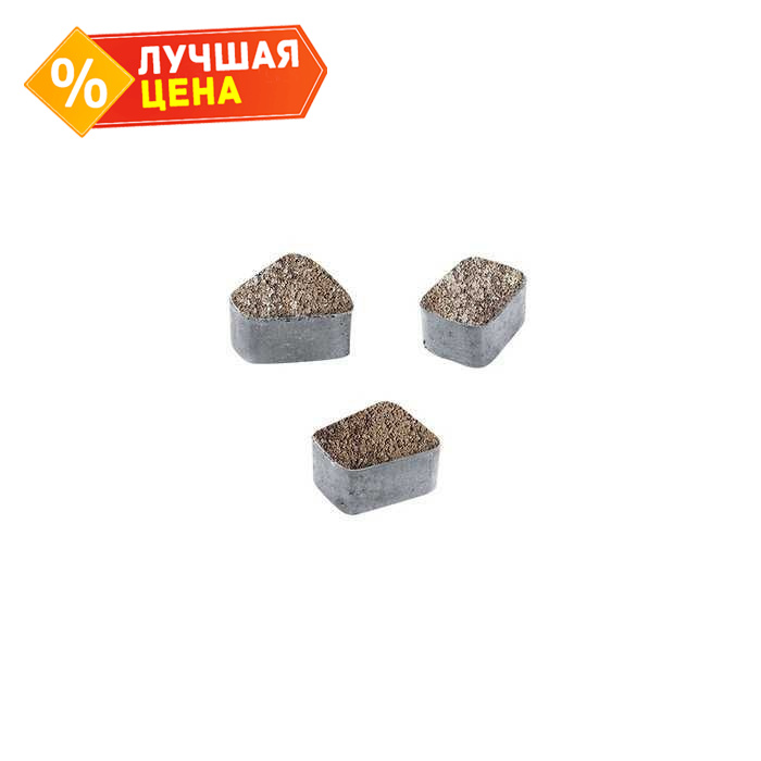 Плитка тротуарная Классико Б.2.КО.6 Листопад гранит xаски