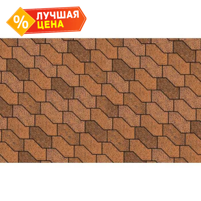 Плитка тротуарная S-Форма В.3.Ф.10 Листопад гранит Арабская ночь 172x94x100 мм