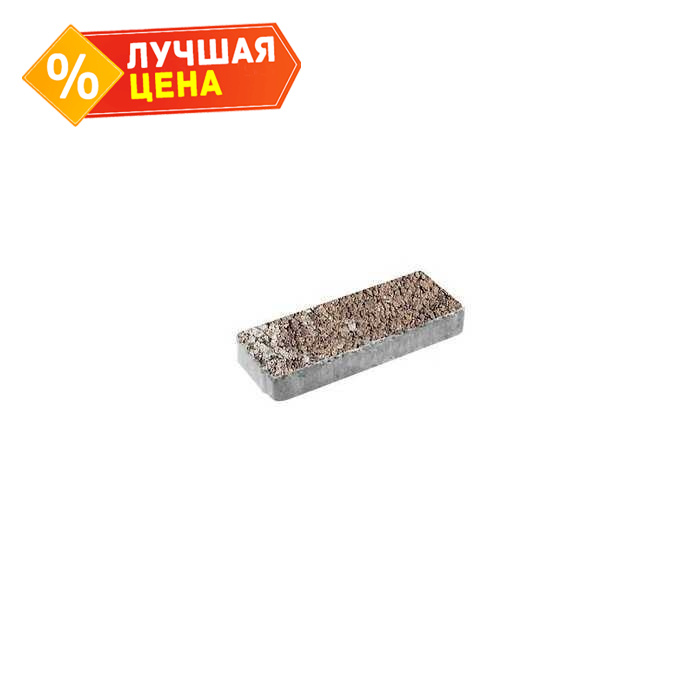 Плитка тротуарная Паркет Б.6.П.8 Листопад гранит xаски 600x200x80 мм