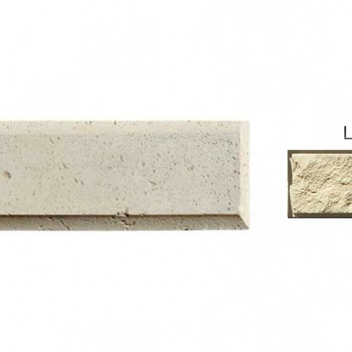 Рустовый камень White Hills 851-10 бежевый, 450*142*21-40 мм