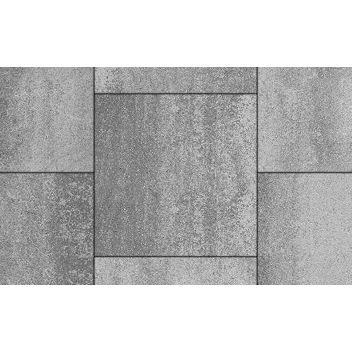 Плитка тротуарная Квадрум Б.5.К.6 Искусственный камень Шунгит 500x500x60 мм